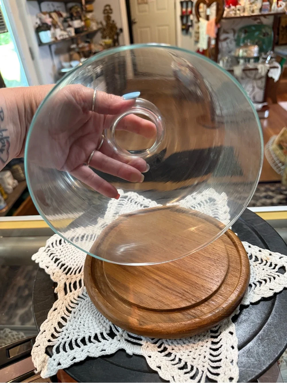 Vintage Cheese Server